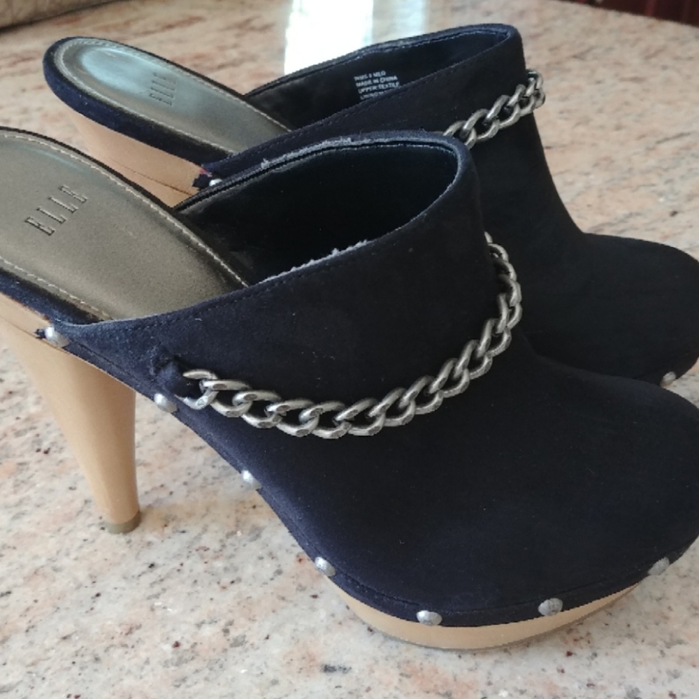 Elle slip on heels